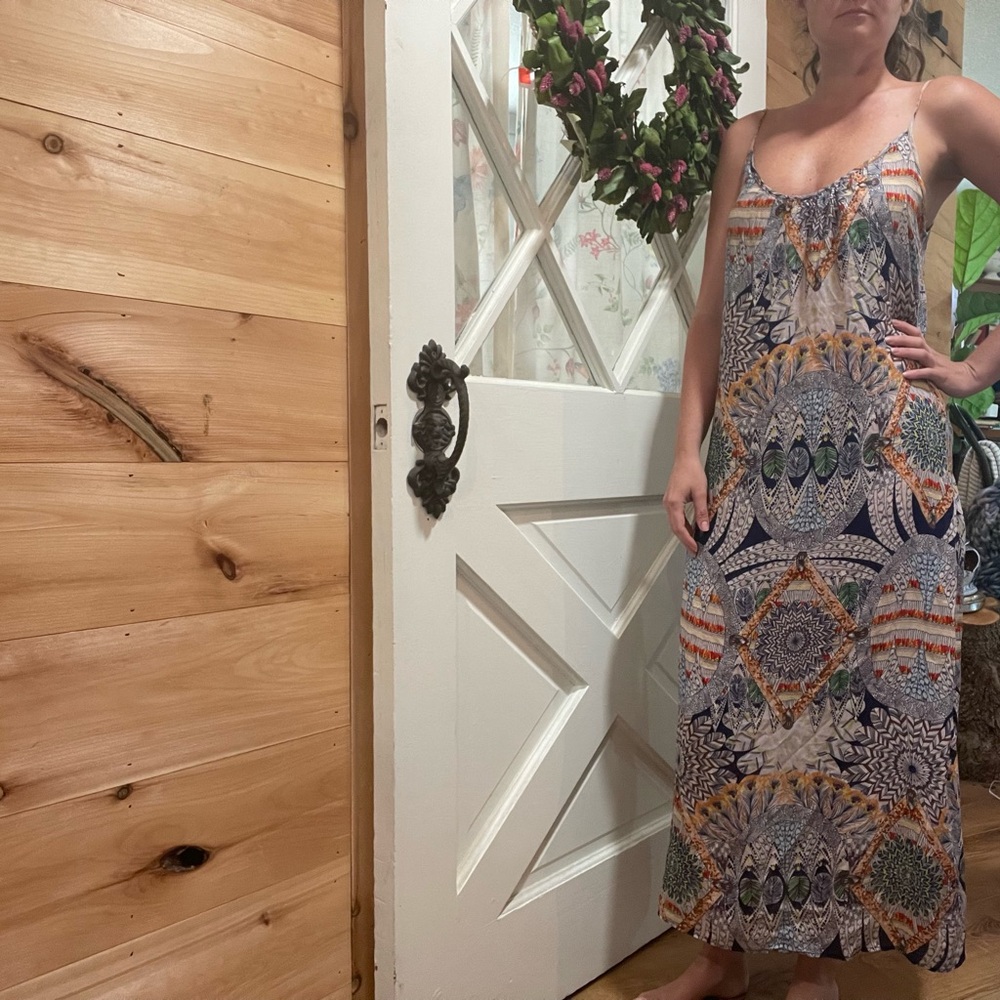 Tysa Bohemian Style Maxi Dress in XS